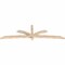 Ekena Millwork Davenport Smooth Timber Gable Bracket, Douglas Fir, 108"W x 31 1/2"H x 3 1/2"D x 3 1/2"F, 7/12 Pitch GBW108X31X0404DAV00SDF - alternate 5
